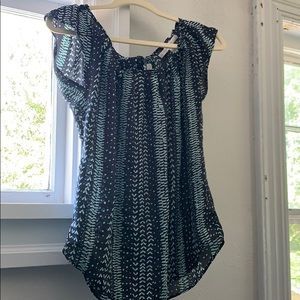 LC Lauren Conrad | flowy top XS